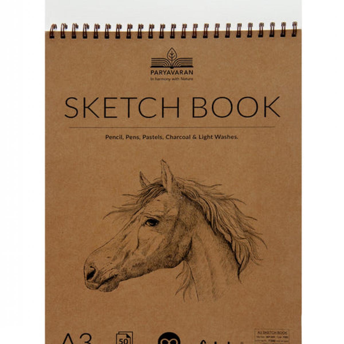 Paryavaran Sketch Book A3 - 50 Sheets