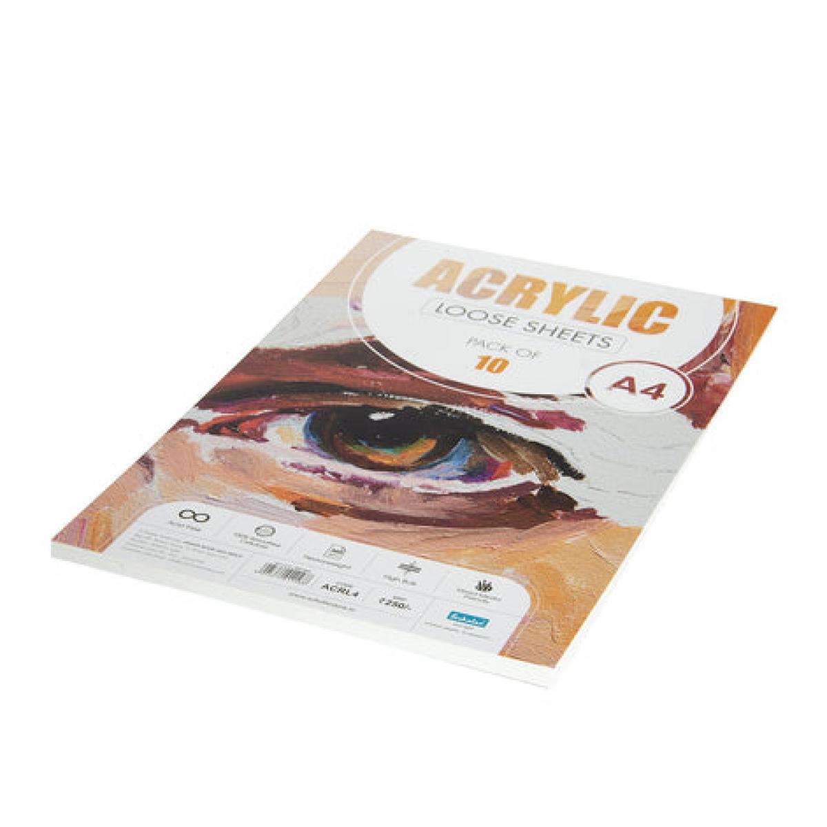 Acrylic Loose Sheets A4 - 360 GSM