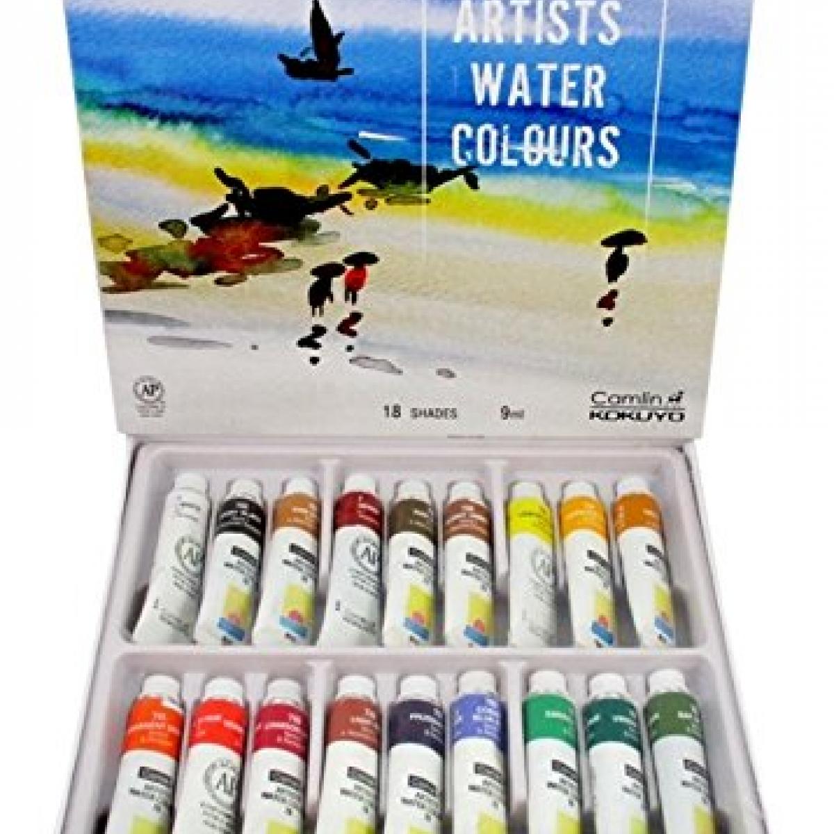 Camel Artist Water Colours Set 5ml x 12 Shades